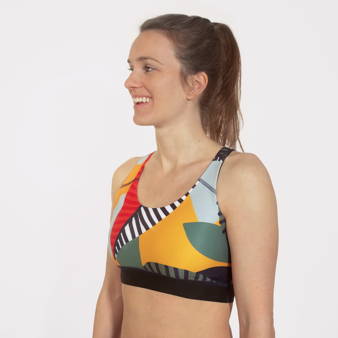 FUNKY TOP SPORTS BRA FRONT